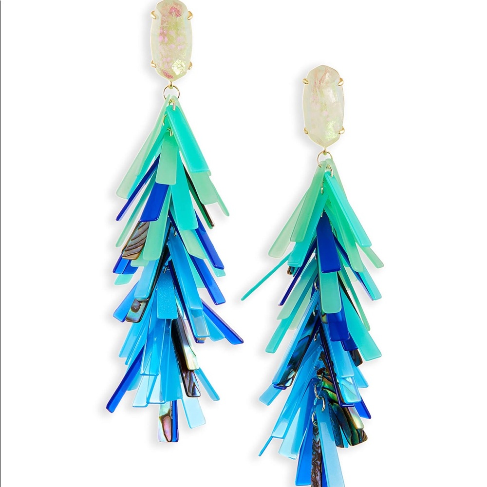 Kendra Scott Justyne Abalone earrings
